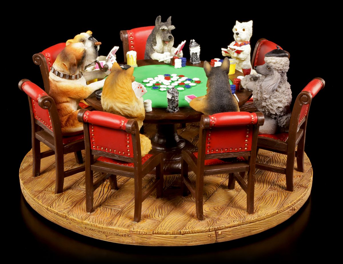 Pokernde Hunde